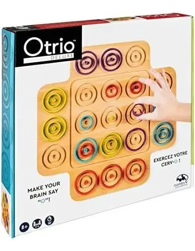 Jogo de tabuleiro Otrio Wood