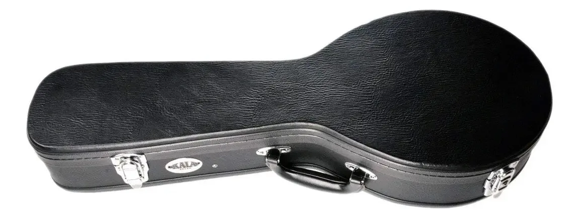 Concerto em estojo rígido para ukulele Kala Black Banjo (hcbk-bnj-c)