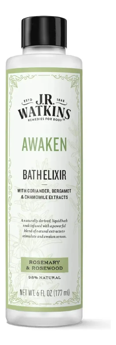 J.r. Watkins Awaken - Elixir de Banho, Banho Líquido de Imersão