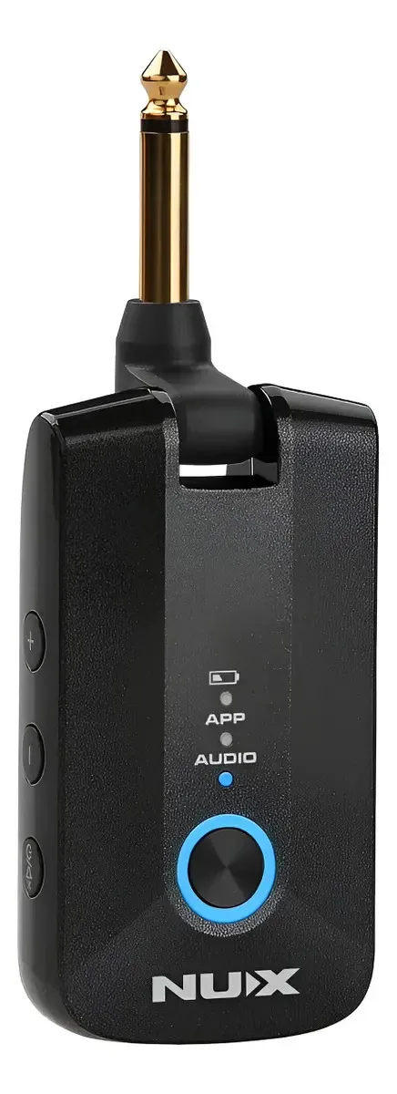 Amplificador de fone de ouvido de guitarra com efeitos e Irs