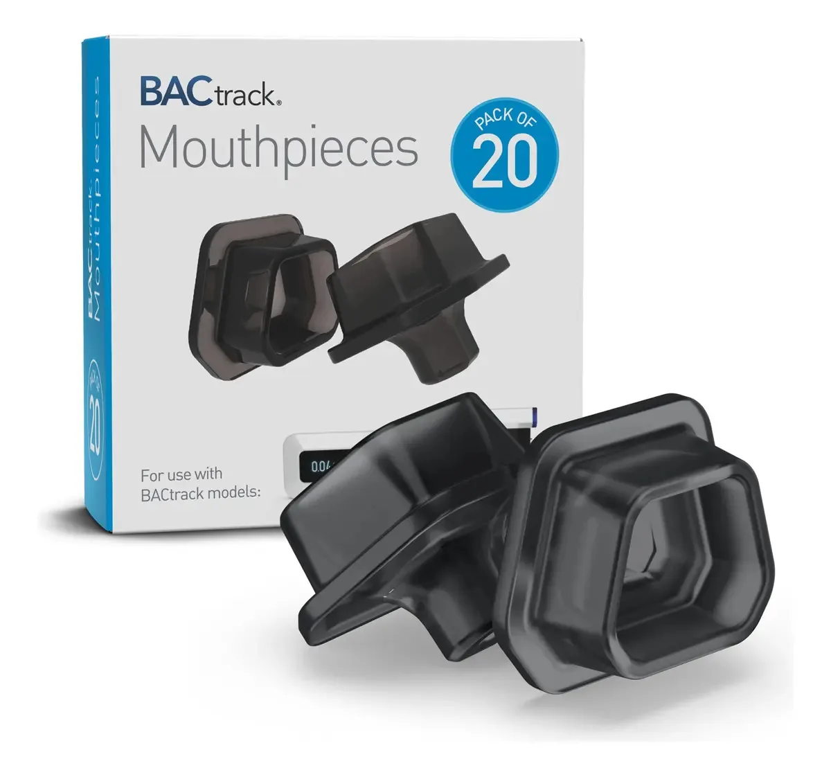 Bocais para Bafômetro Bactrack C-series 20 Unidades