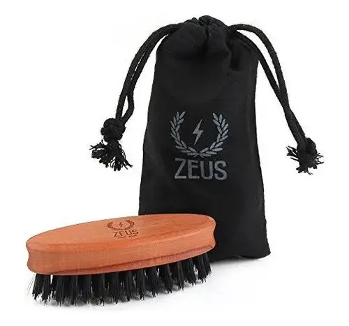 Escova De Barba De Cerdas Zeus 100% Javali