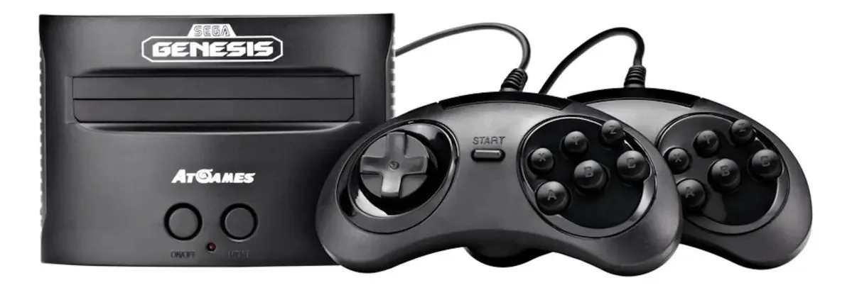 Console AtGames Sega Genesis Classic Game Console 25th Sonic Anniversary