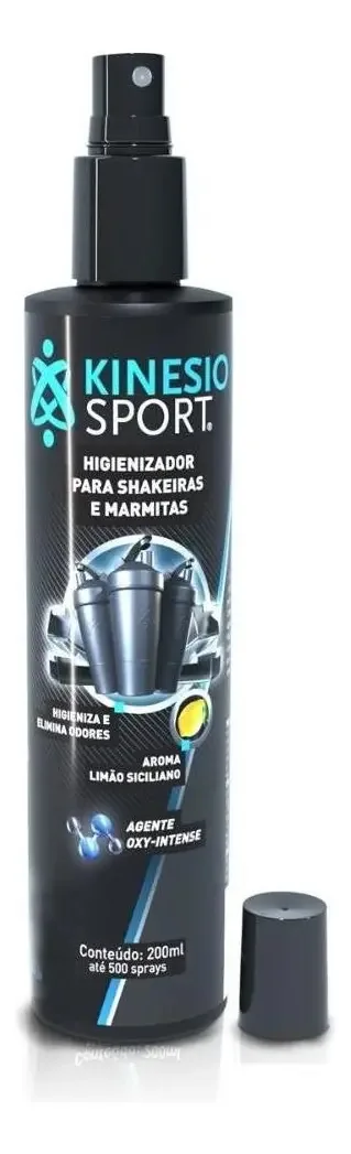 Spray Higienizador Anti-odor Shakeiras/marmitas Kinesiosport
