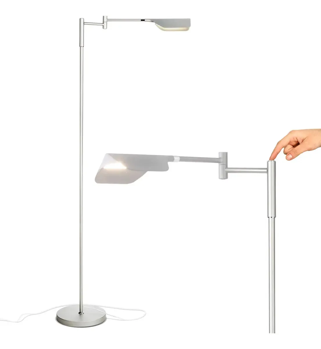 Luminária de chão LED Brightech Luminária de chão Bright Leaf