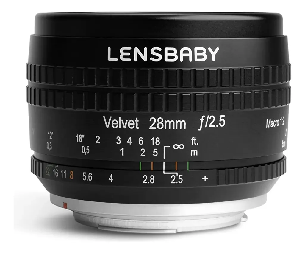 Lentes Lensbaby 28mm f/2.5 Macro Fixo Foco Manual