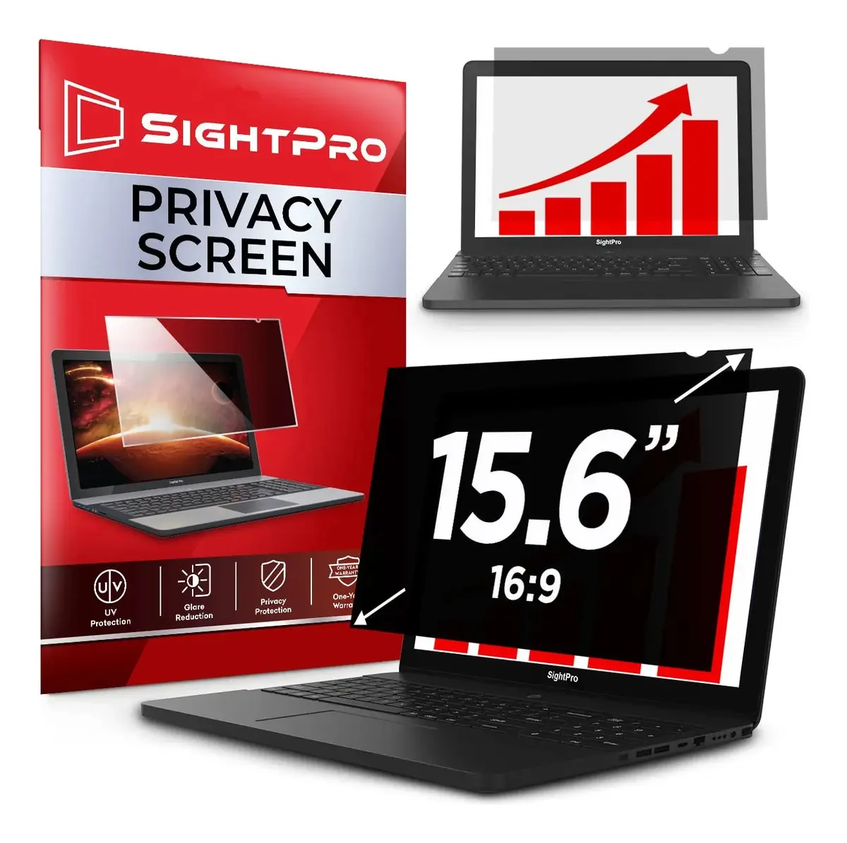 Filtro de tela de privacidade Sightpro 15.6 para laptop