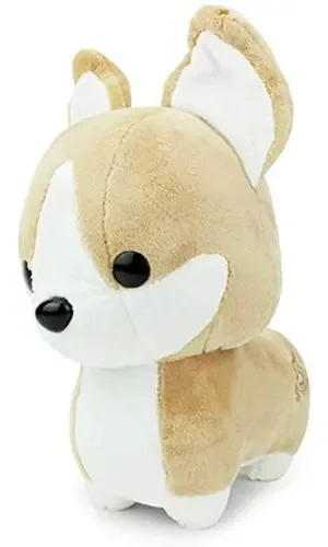 Brinquedo de pelúcia Bellzi Tan Corgi Animal - Brinquedo