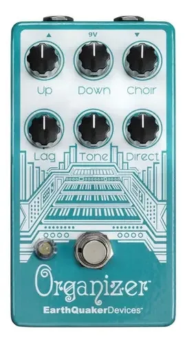 Cor genérica do organizador de efeitos de guitarra Earthquaker Devices