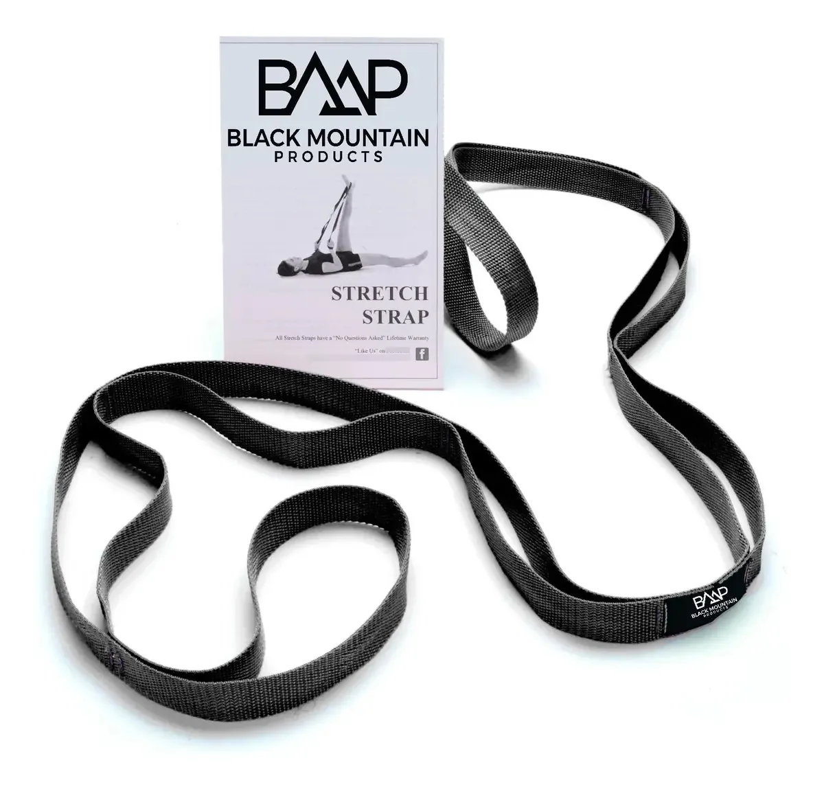 Pulseira elástica Black Mountain com guia de instruções