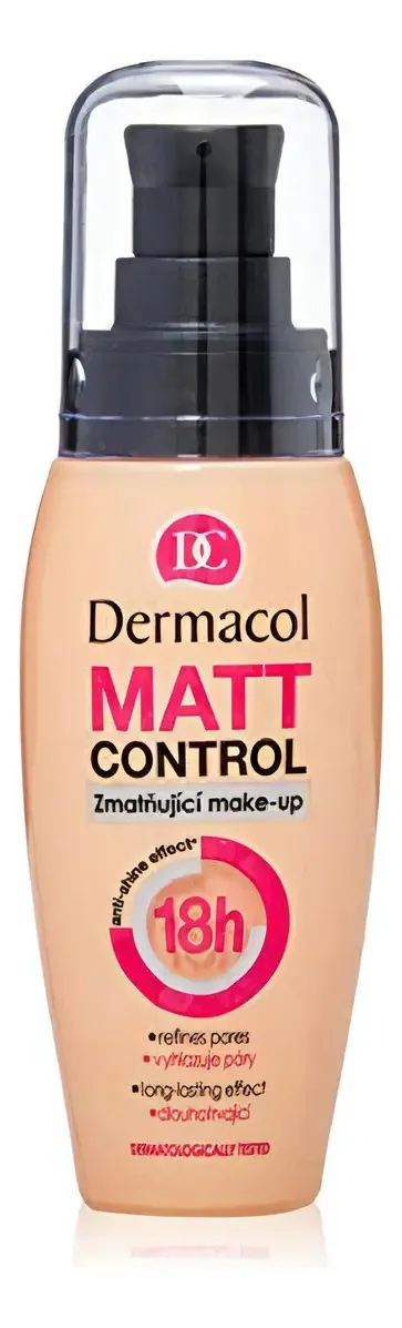 Bases de rosto - Maquiagem Dermacol Matt Control No.1