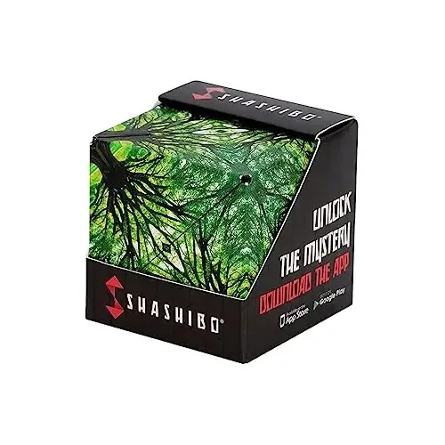 Jogo Shashibo Shape-Changing Cube para aliviar a ansiedade