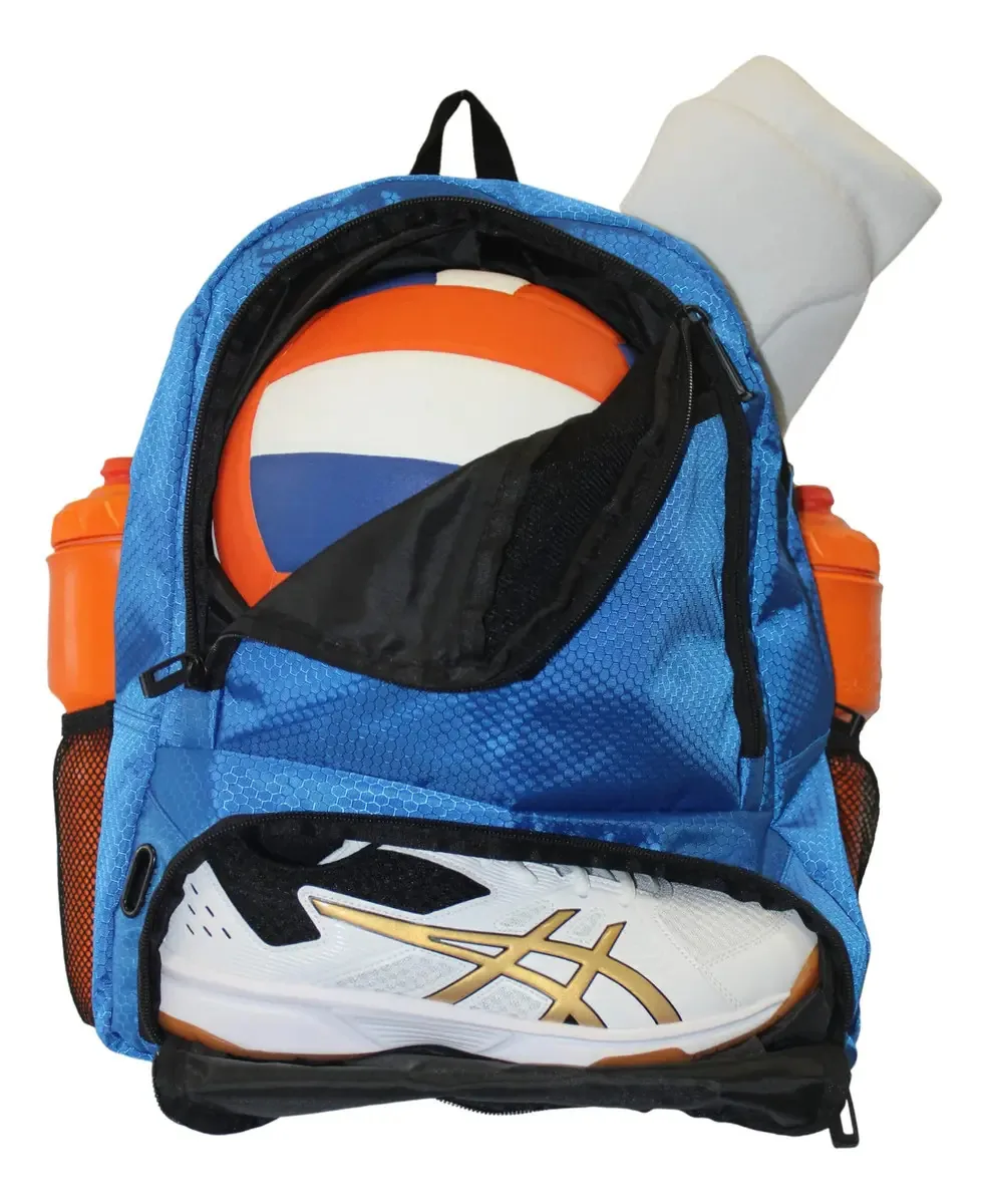 Mochila de vôlei Erant com compartimento para bolas, bolsas de vôlei com suporte de bola, mochila de vôlei, bolsas de vôlei para meninas, mochila de vôlei para meninas