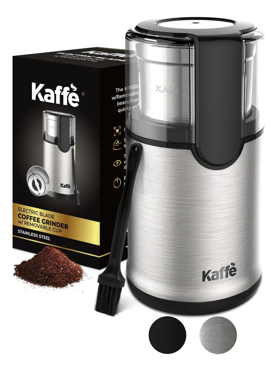 Kaffe - Moedor elétrico de grãos de café com Ex Cup