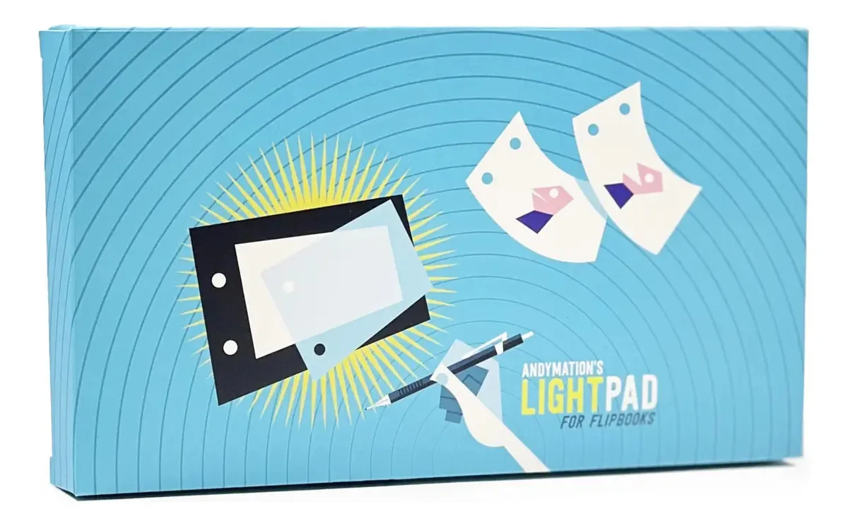 Almofada de luz Andymation para flipbooks