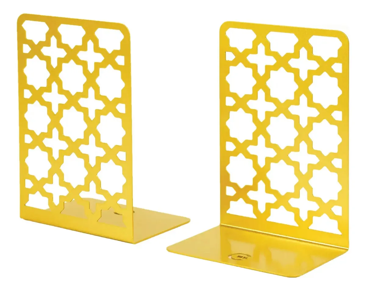 Suportes de livros Metal End Gold para livros pesados