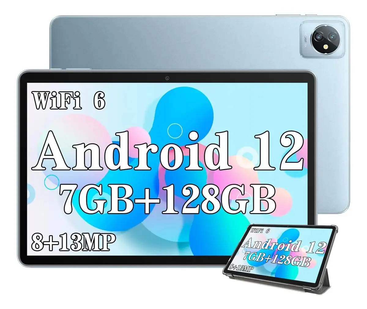 Tablet Android Blackview 12 Tab 8 Tablets WiFi 10 polegadas 7