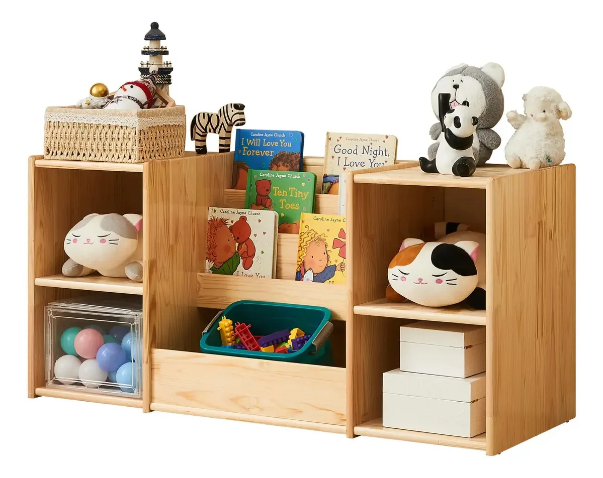 Prateleiras e armazenamento de brinquedos F3c Montessori | Est