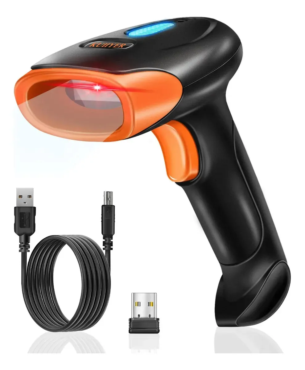Leitor de scanner de código de barras Bluetooth Kuiiyer