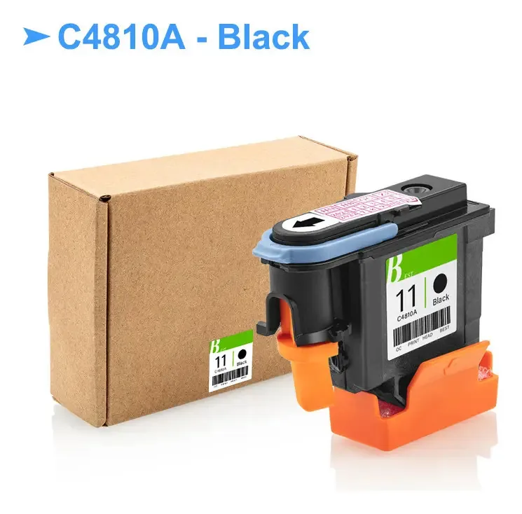 Cabeça de impressão Hp 11 Hp11 C4810a 500 510 800 111 preta