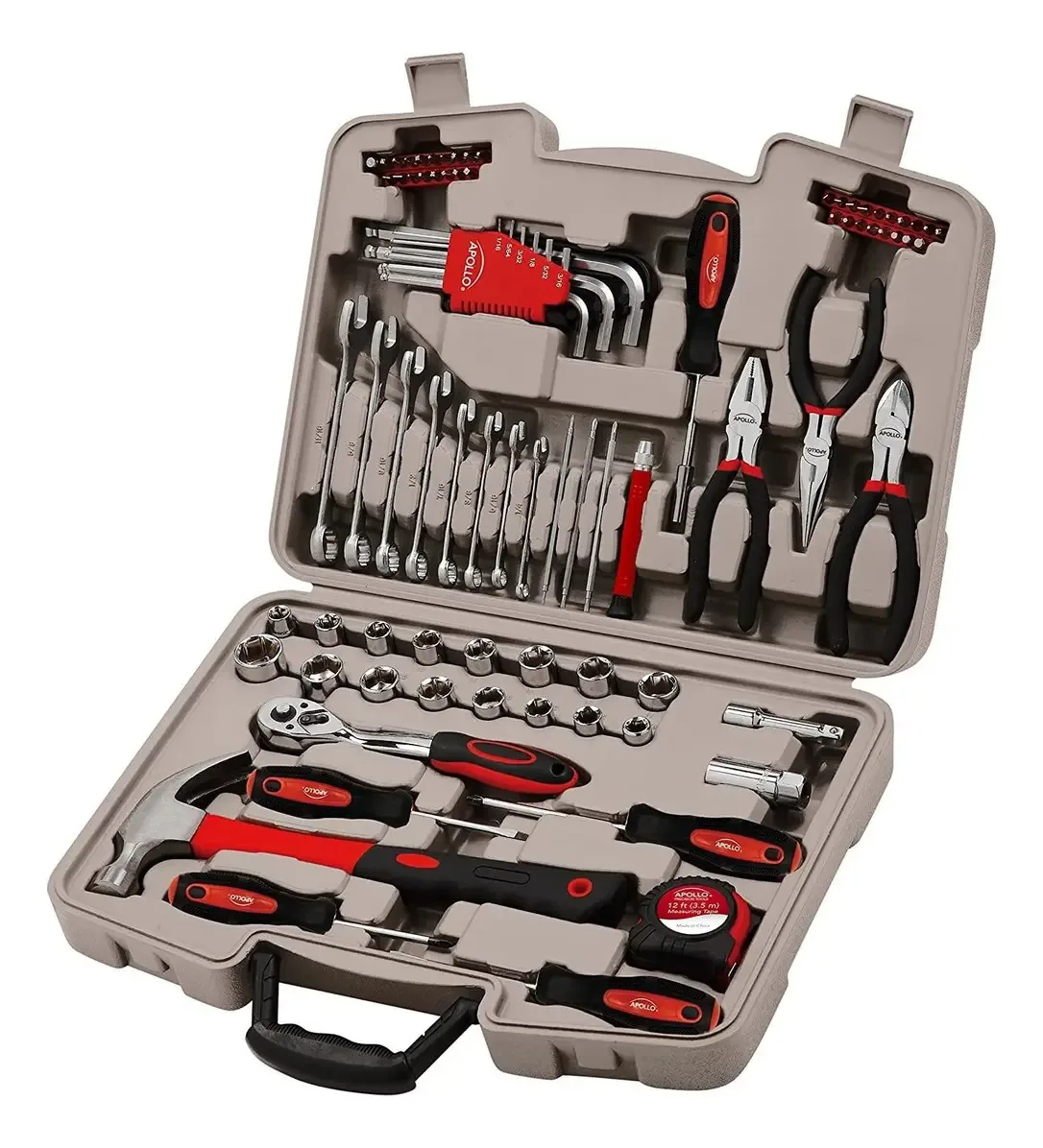 Ferramentas de precisão Apollo Dt0138 Ferramentas de 86 peças para o