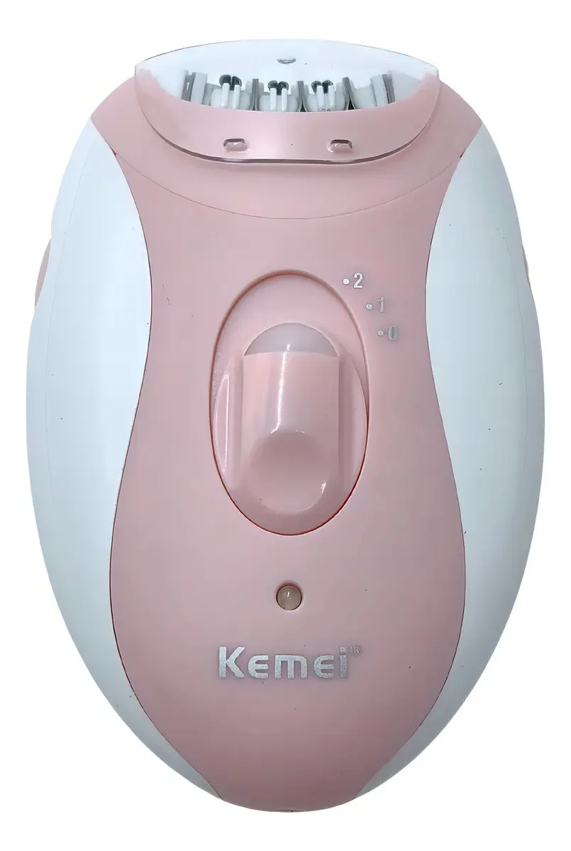 Depiladora USB recarregável Kemei KM198b, na caixa