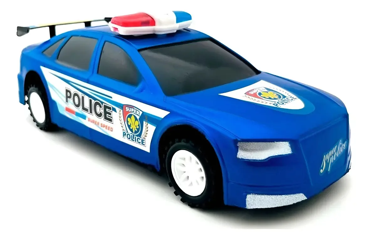 Brinquedo infantil Blue Friction Police