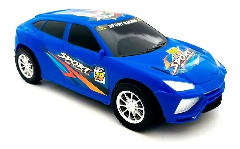 Carro esportivo Blue Friction