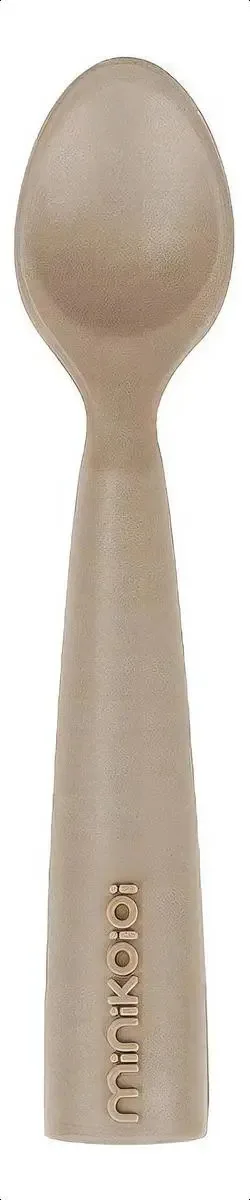 Colher De Silicone Scooper Bege Bubble Beige - Minikoioi