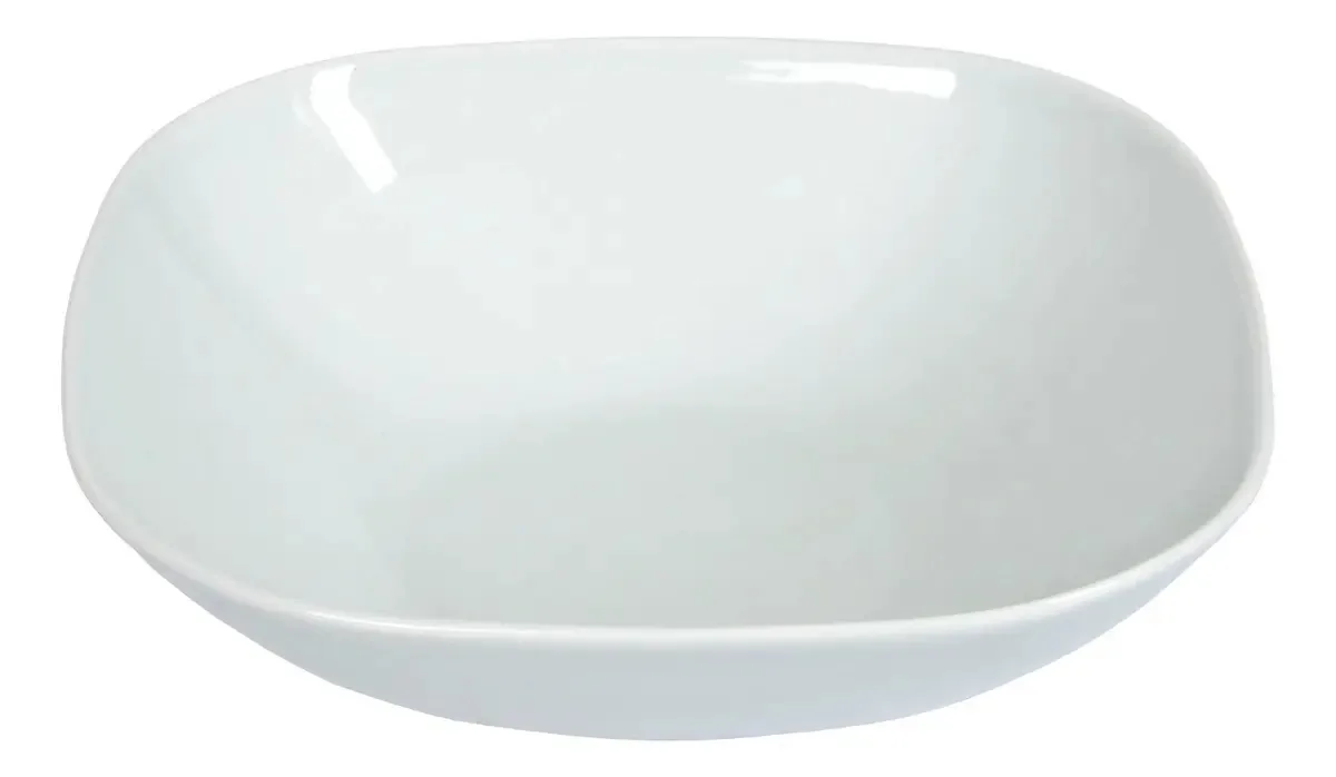 Pratos brancos de porcelana branca Kutahya Pratos brancos