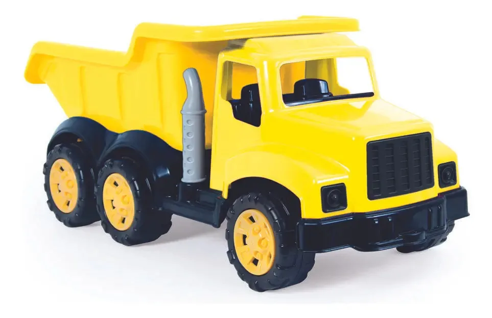 Caminhão Basculante Amarelo 82x31x35 Cms Dolu