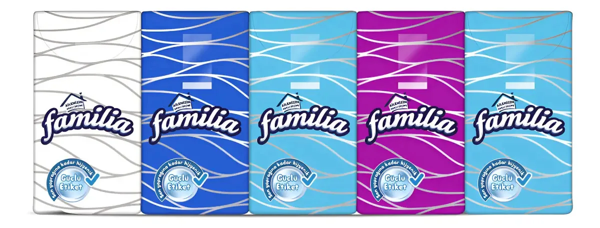 Lenços Descartáveis Familia Pacote X 10 Cor Branco