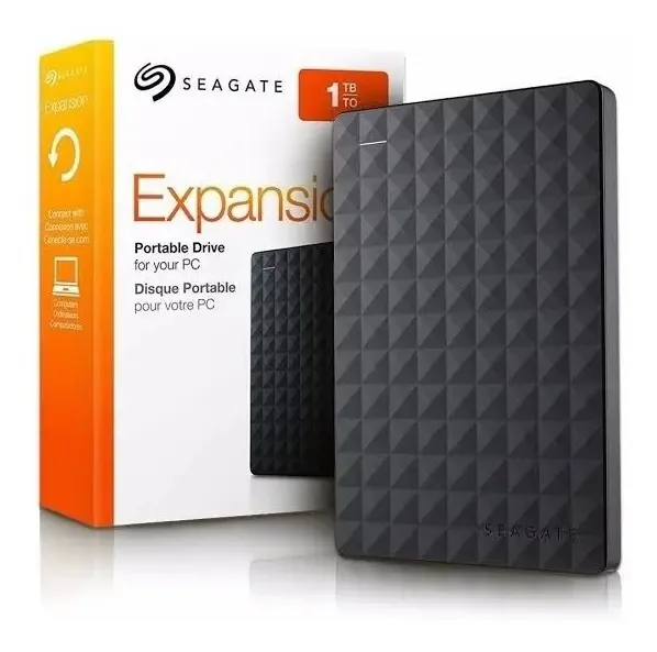 Hd Externo 1tb Expansion Usb 3.0 - Seagate Cor Preto