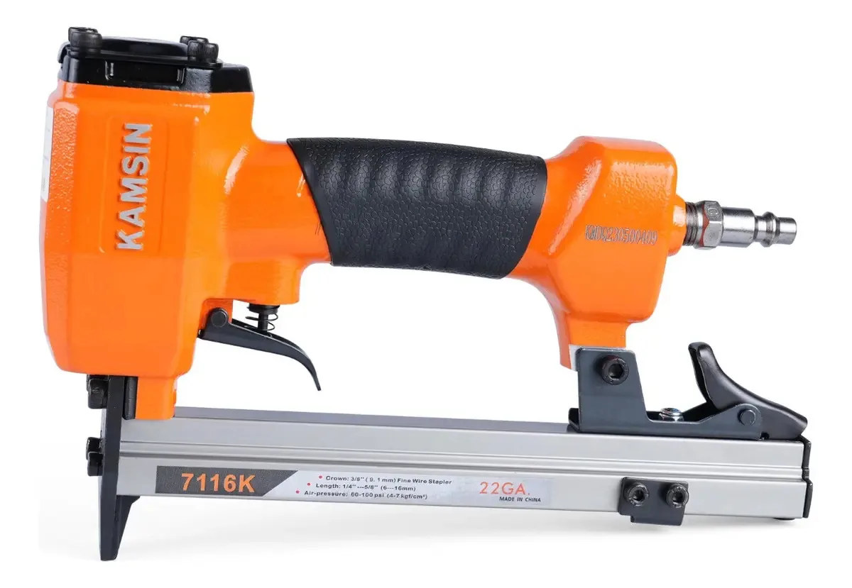Grampeador pneumático Kamsin 7116k Caliber 22 para estofados