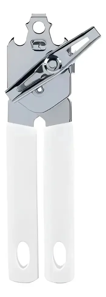 Abridor de latas Brabantia com alça de metal - clássico