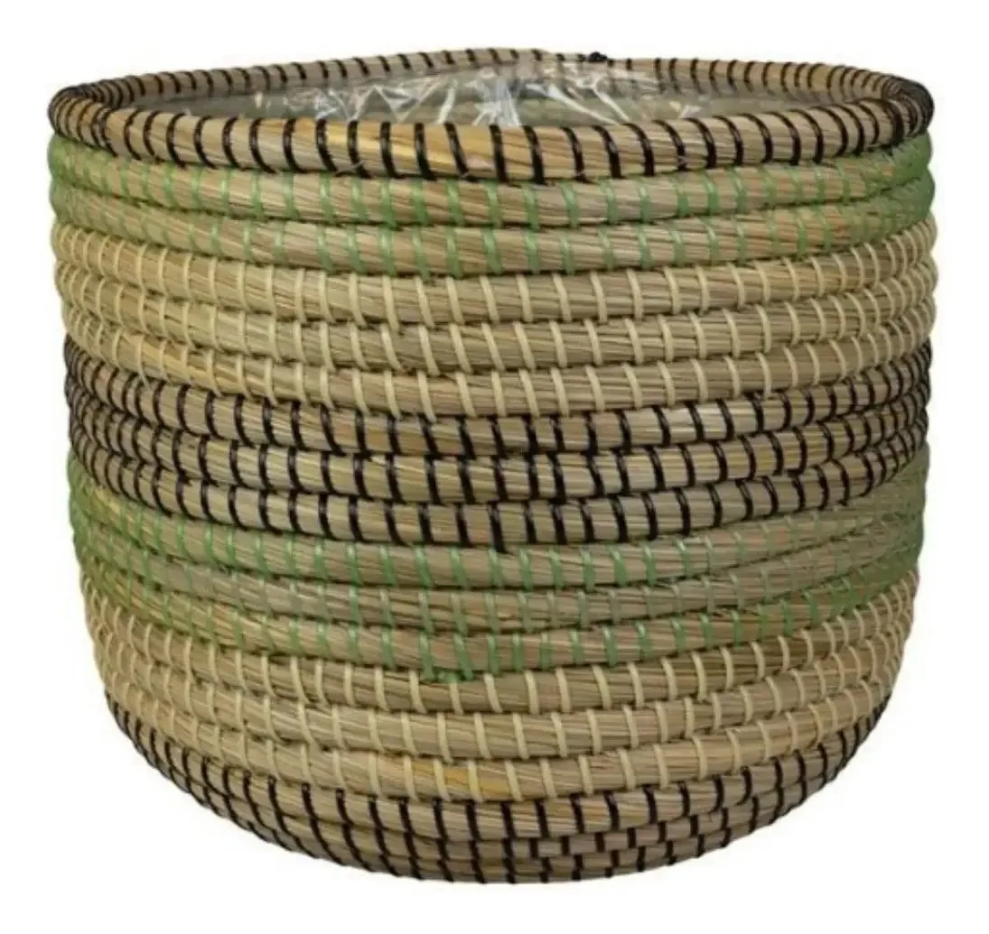 Cesto Cachepot Decorativo Color Jungle G