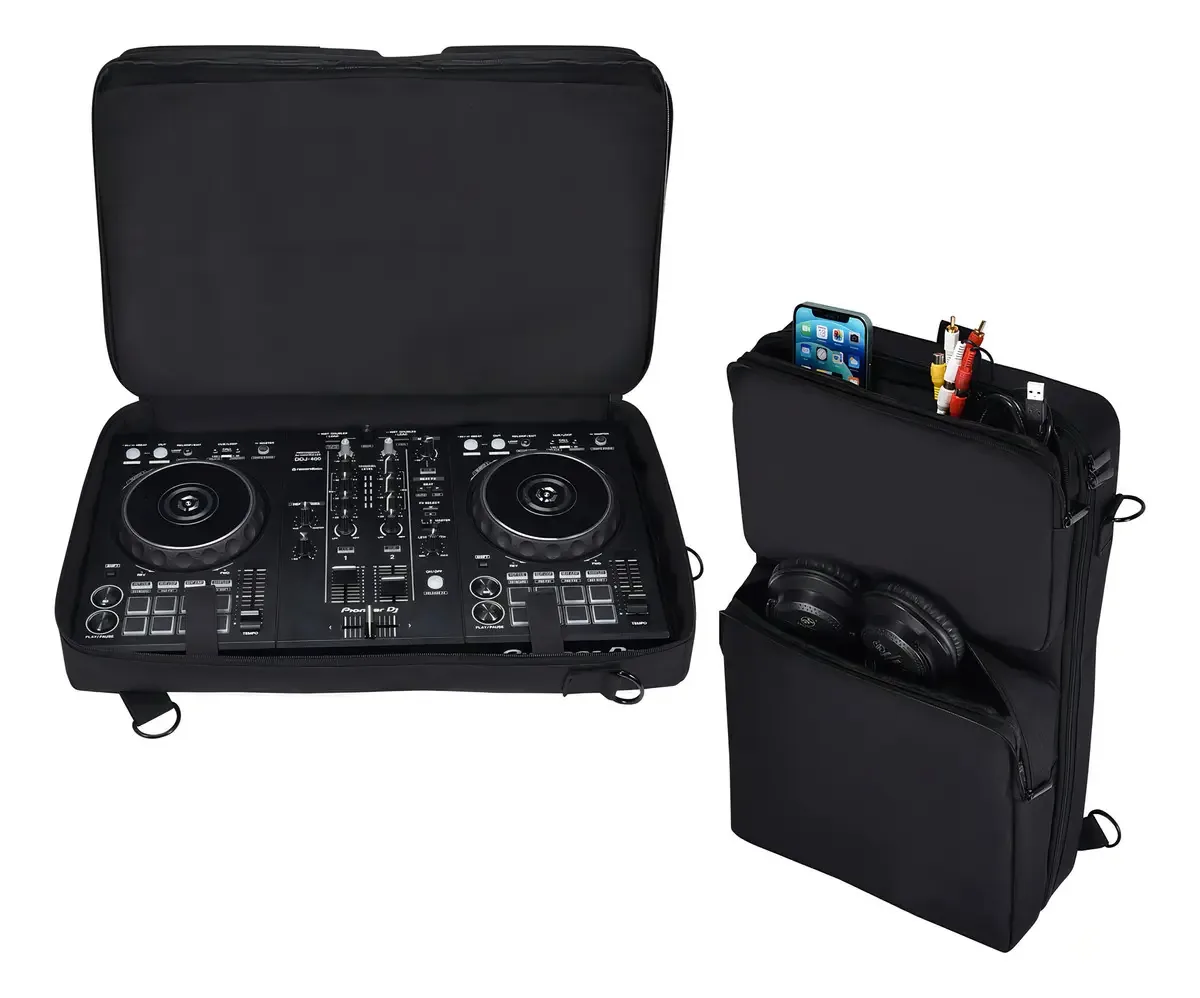 Bolsa de transporte para controlador de DJ com alça ajustável