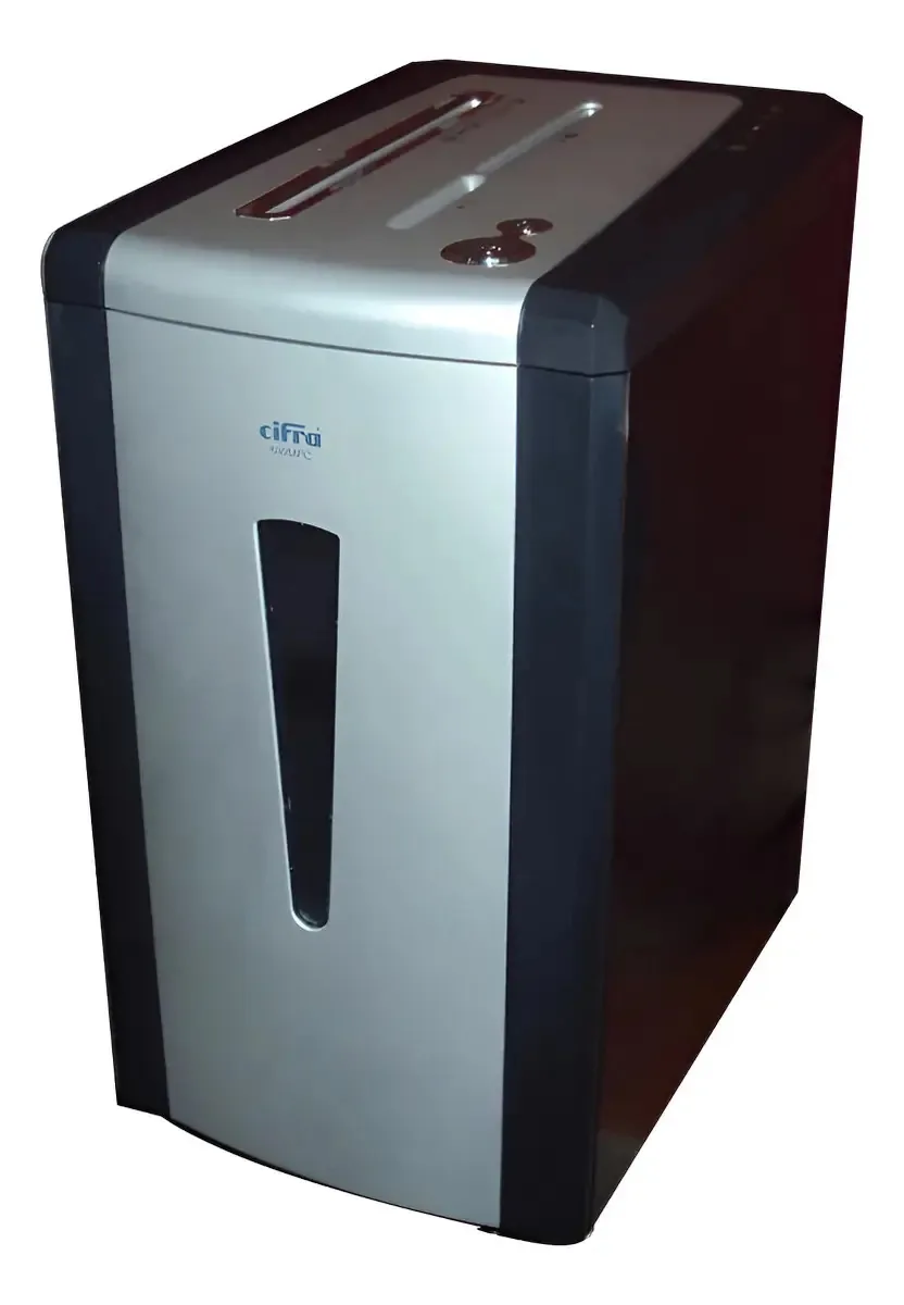 Triturador de papel cinza Cipher 880mfc