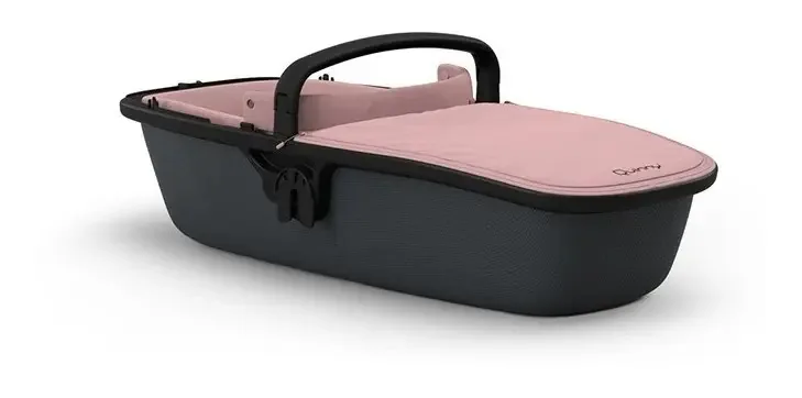Moisés Zapp Lux Carrycot Quinny Blush On Graphite Cor Rosa