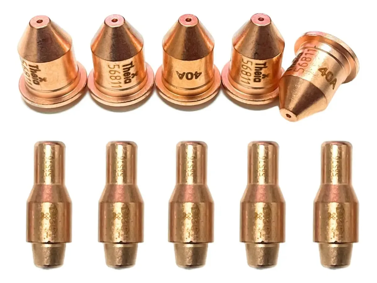 Dicas técnicas e eletrodos Plasma Cutter 40a