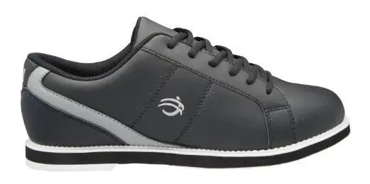 Sapato de Boliche BSI Masculino 752, Preto/Cinza, Tamanho 12