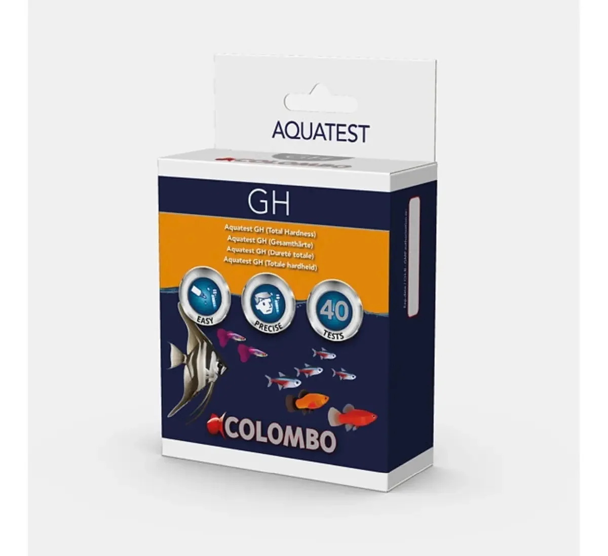 Colombo Aqua Gh Test 40 Testes Para Aquários