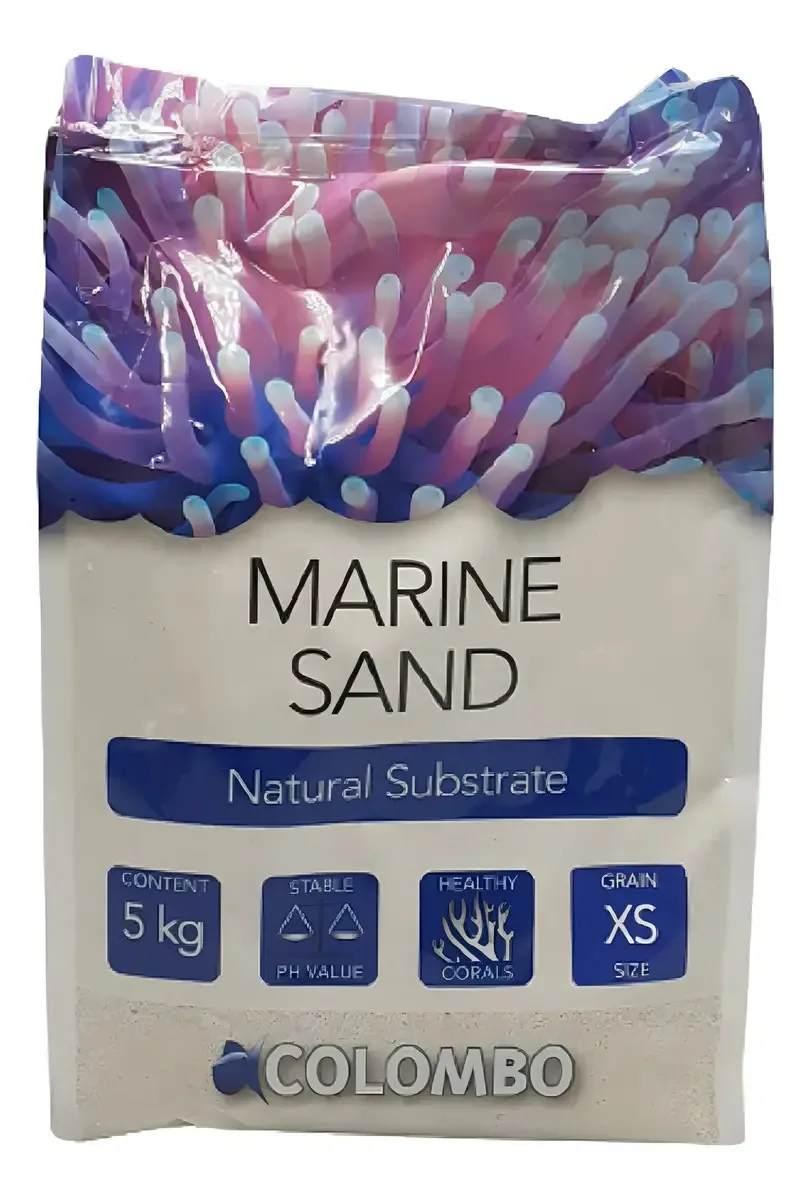 Areia Marinha Colombo Marine XS Aragonite 5kg para Aquário