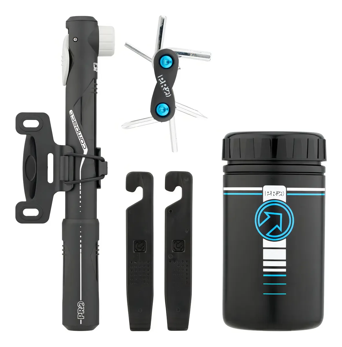 Kit de ferramentas combinado Shimano Pro Caramañola Inflator