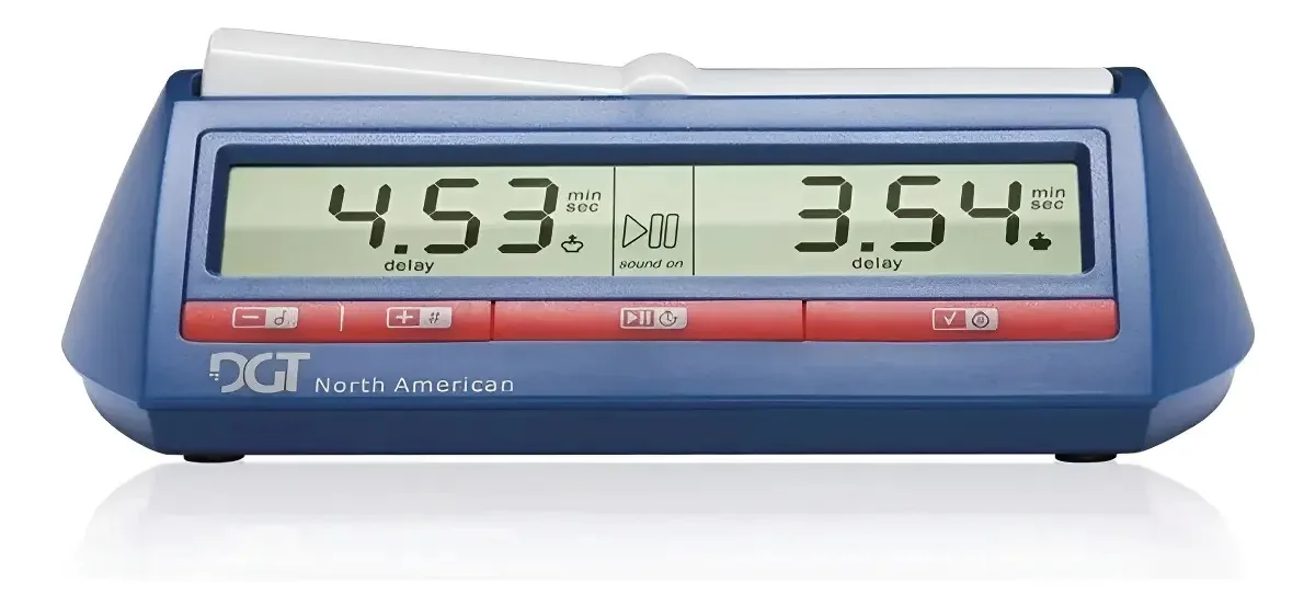 Dgt North American - Relógio Digital De Xadrez Azul