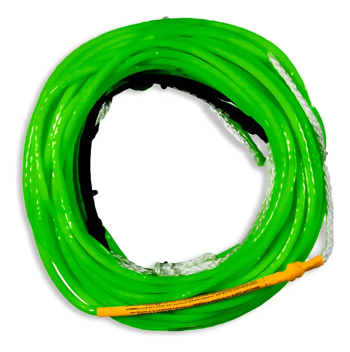 Corda Wakeboard JOBE 5 Seções 24m Verde PVC Resistência Abrasão