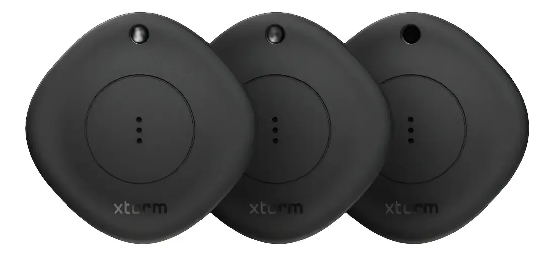 Localizador de objetos Xtorm Traveltag Pack X3 XTAG01-3Pack, cor preta