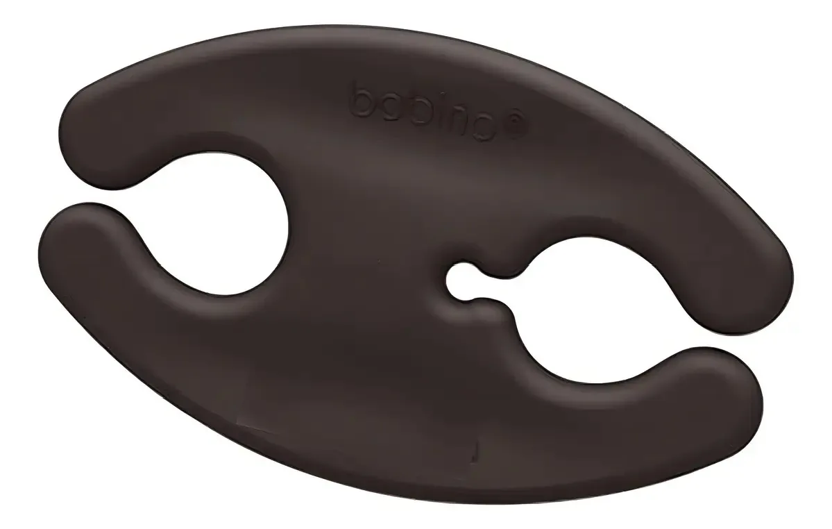 Organizador de cabos e fios preto Bobino Bscl