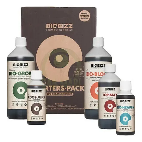 Pacote inicial Biobizz de 1 litro