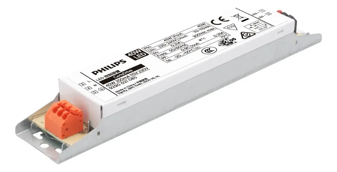 Driver Certadrive, Linear, 40w, 0.35a, 114vdc, Bivolt, Ip20|| P.led1